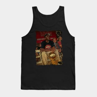 Michael Jordan, 1998 Chicago Bulls Championship Parade Tank Top